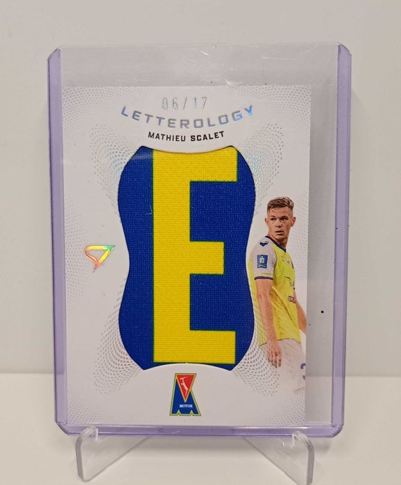 Zestaw kart Letterology "S*C*A*L*E*T" Mathieu Scalet Ekstraklasa 2024