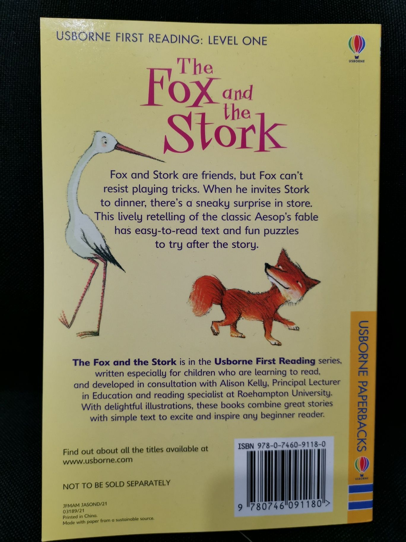The Fox and the Stork, poziom 1, Mairi Mackinnon
The Fox and the Stork