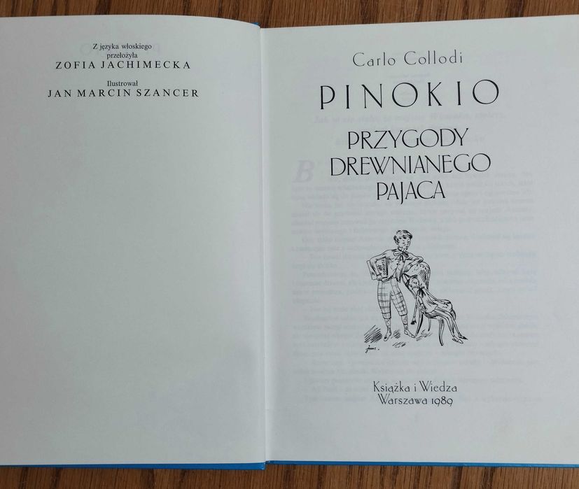 Pinokio - Carlo Collodi.