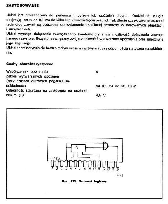 Układ hybrydowy EP-51H-3 generator impulsu do opóźnień UNITRA TELPOD