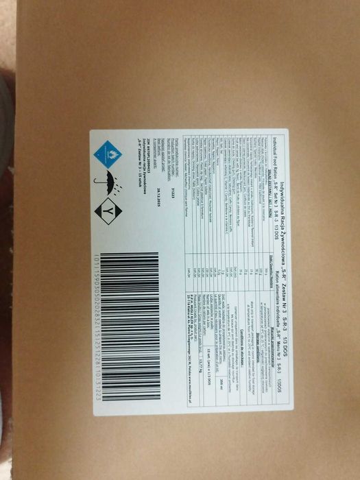 Racja żywnościowa 12 godzinna