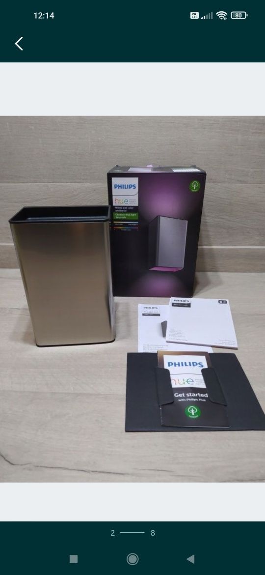 Philips hue Resonate Kinkiet zewnętrzny

Nowy, powystawowy.

Nie testo