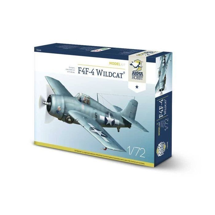 Arma Hobby 70048 F4F-4 Wildcat Model Kit 1/72 model do sklejania