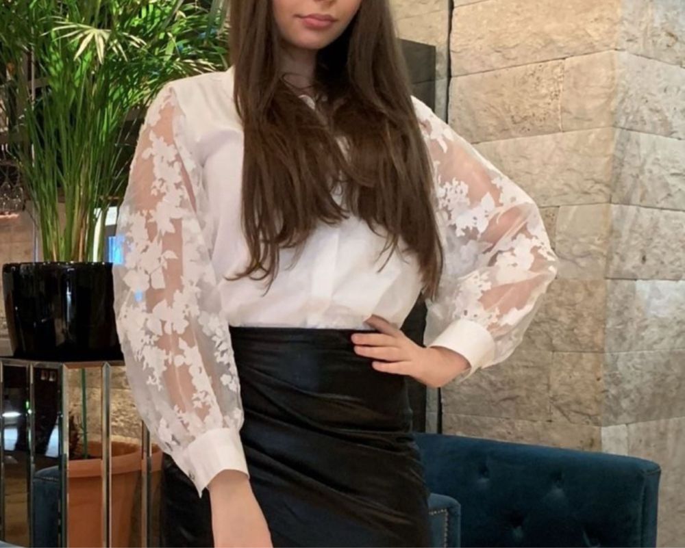 Женская рубашка, жіноча сорочка Zara, Блузка Зара , ХИТ,топ, блузка