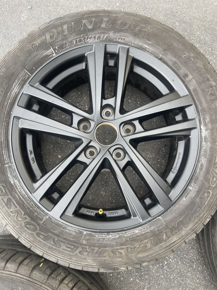 Диски Легкосплавні Passat,Skoda,Audi, 4шт 6Jx16 ET 43 5/112 DIA 57.1