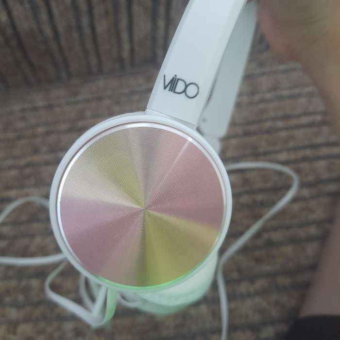 Słuchawki Vido różowe