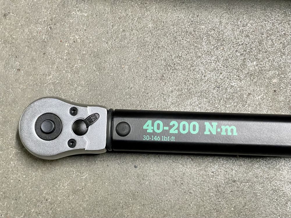40-200 Nm WERA Klucz dynamometryczny Click-Torque C3 z grzechotka 1/2”