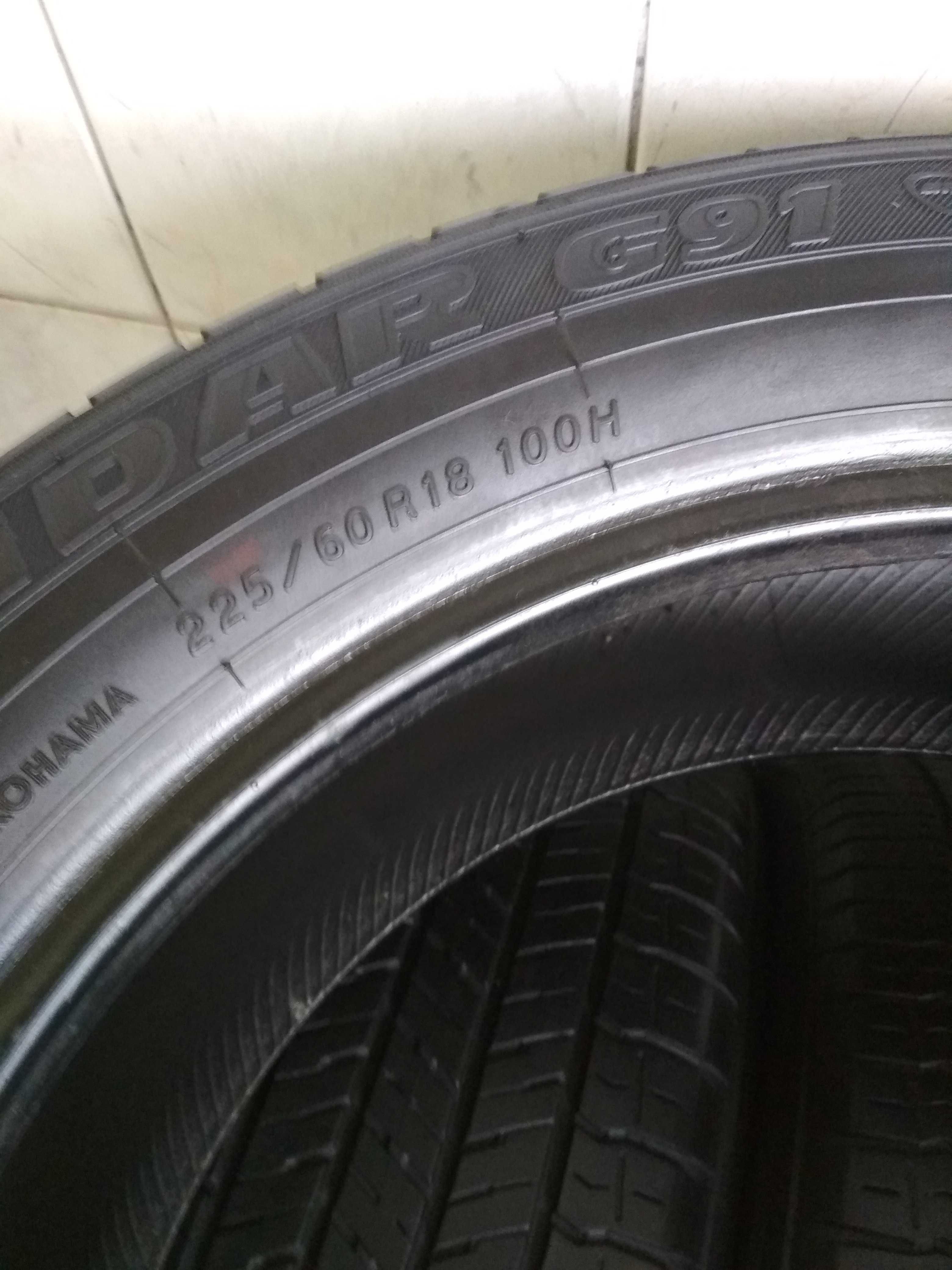 Комплект резины Yokohama G91 225/60 R18 100G