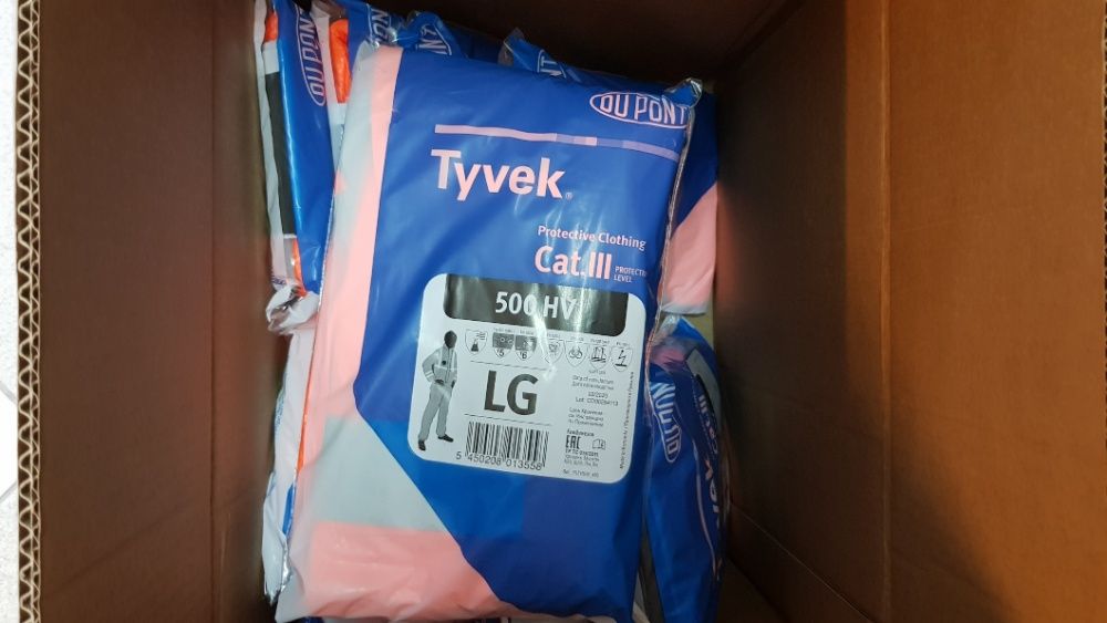 Kombinezon Tyvek 500 HV DuPont EN 14126 Faktura Vat