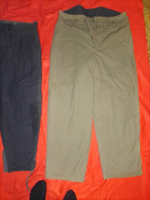 Новые ватные с брезентовым съёмным верхом.