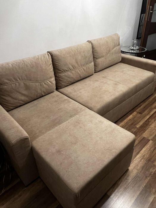 Narożnik z funkcją spania