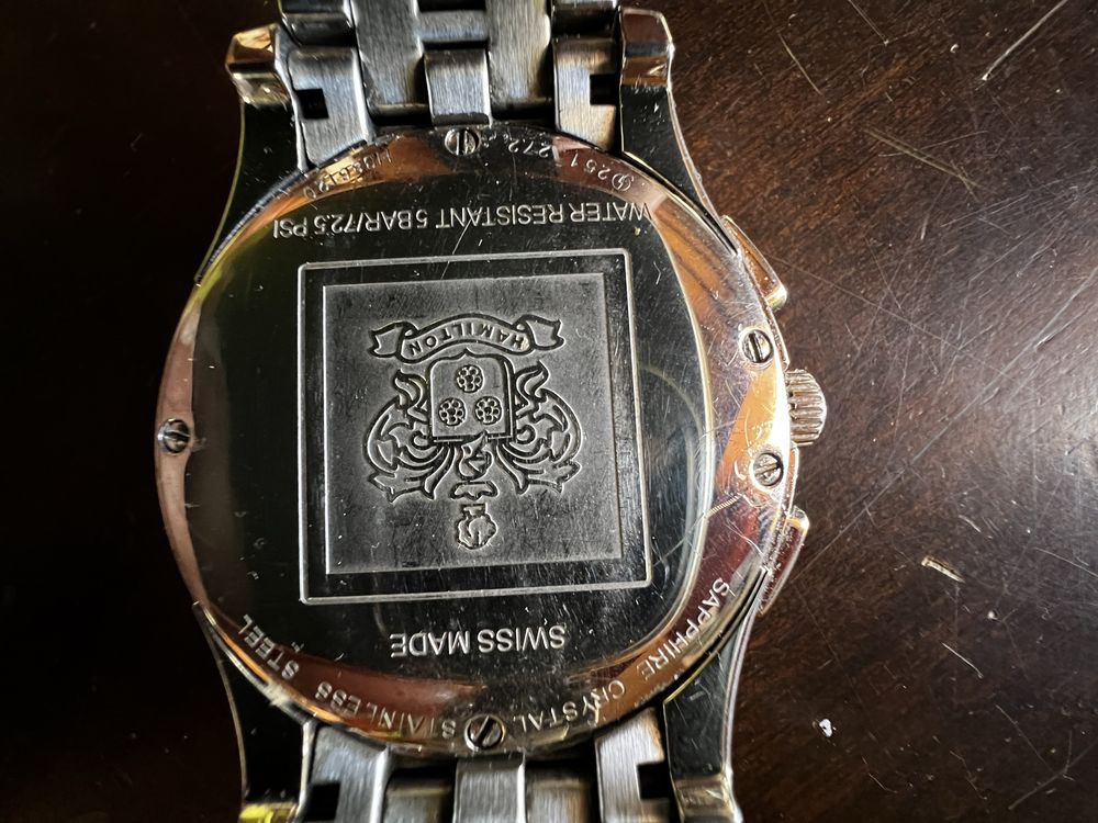 Relógio Hamilton Jazzmaster Chronograph - Excelente Estado