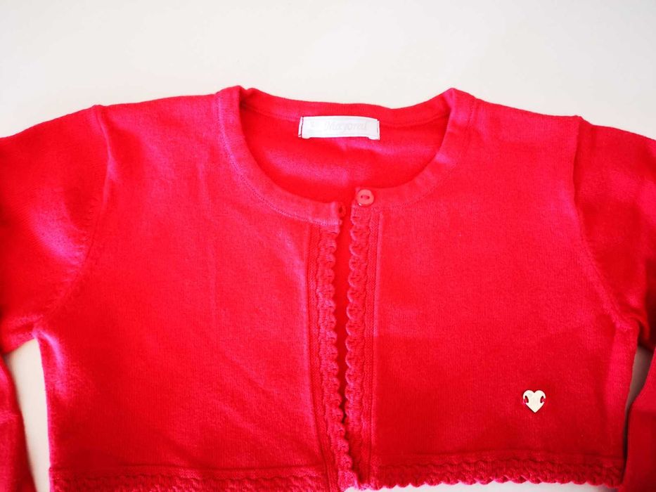 Bolero vermelho - Mayoral - 6 anos - em excelentes condições