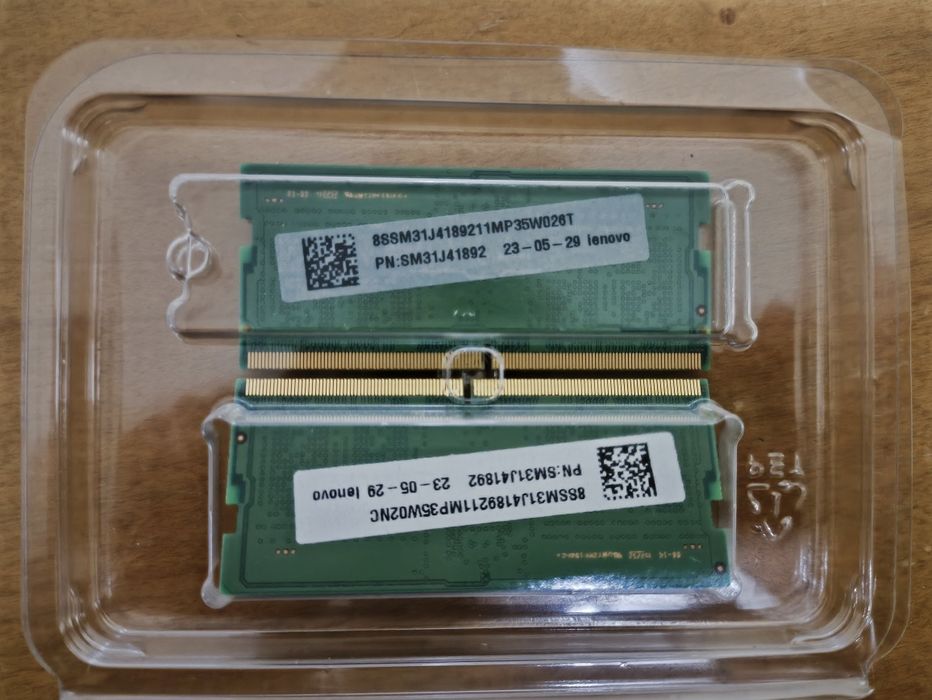 Memória RAM Samsung DDR5 2x8GB Sodimm