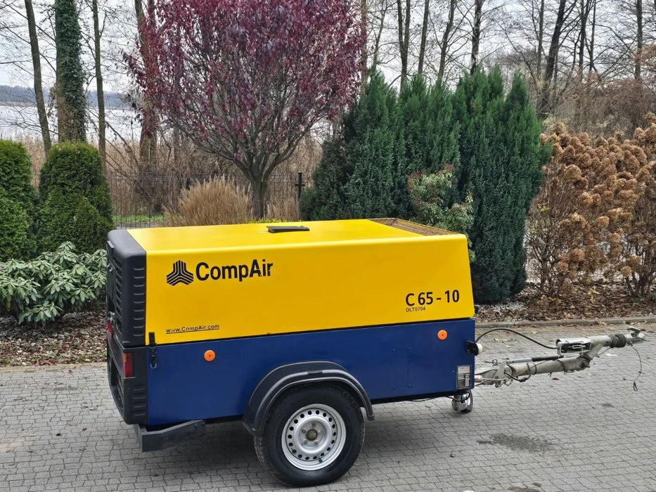 Compair C65-10 DLT0704  Kompresor przewoźny CompAir C65-10 – 2014 – DLT0704