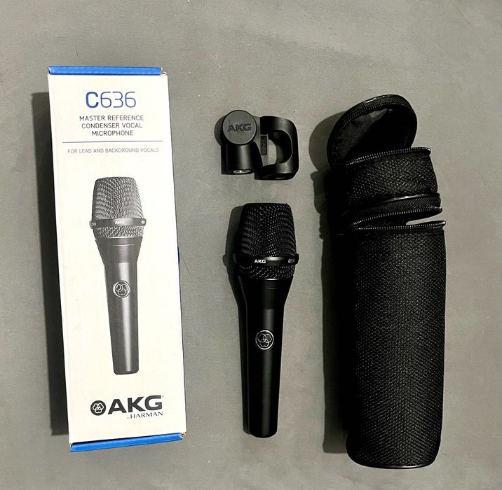 AKG C636 wokalny mikrofon pojemnościowy