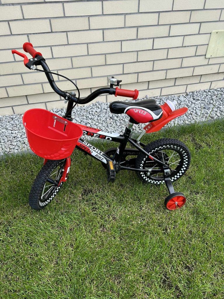 Rowerek 12 cali speed sport czerwony