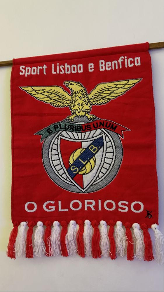 Pano bordado SL Benfica “O Glorioso” com abertura