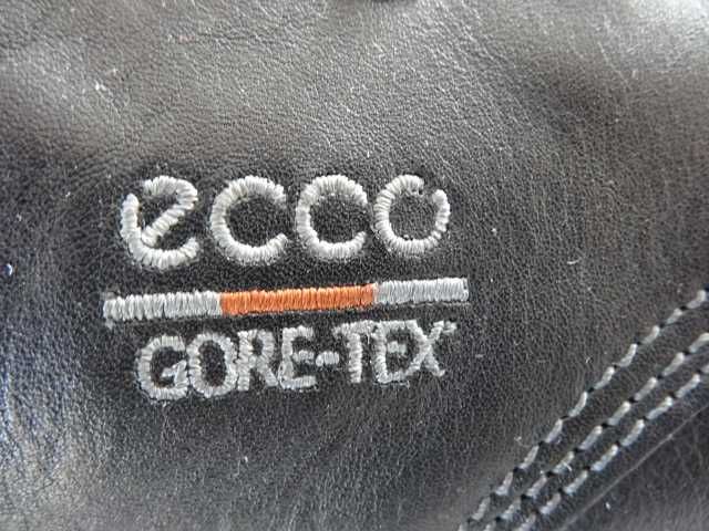 Buty ECCO roz 50 GORE-TEX Skóra Półbuty Turystyczne Trekkingowe