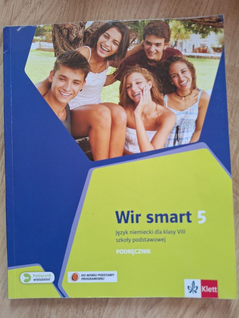 Podręcznik do j.niemieckiego wir smart 5, klasa 8