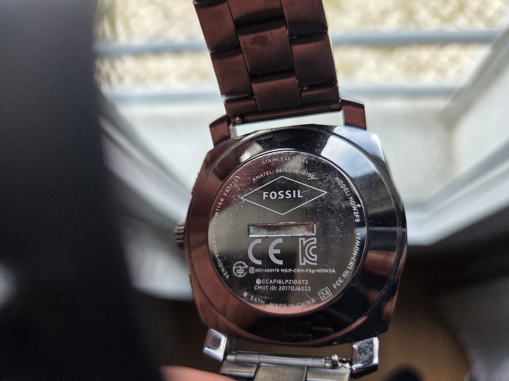 Relógio Fossil Machine Q Hybrid