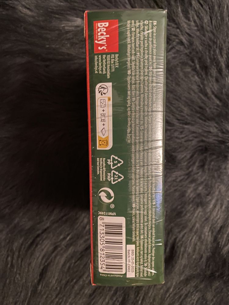 Kultowe laski świąteczne na choinkę truskawkowe 12 szt Mikołaj