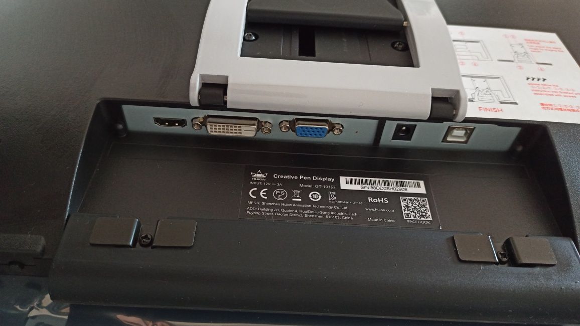Tablet graficzny huion kamvas 20 / GT-191 V2
