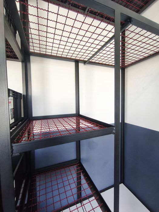 Regał metalowy na wymiar do garażu , magazynu , biura. Mocny