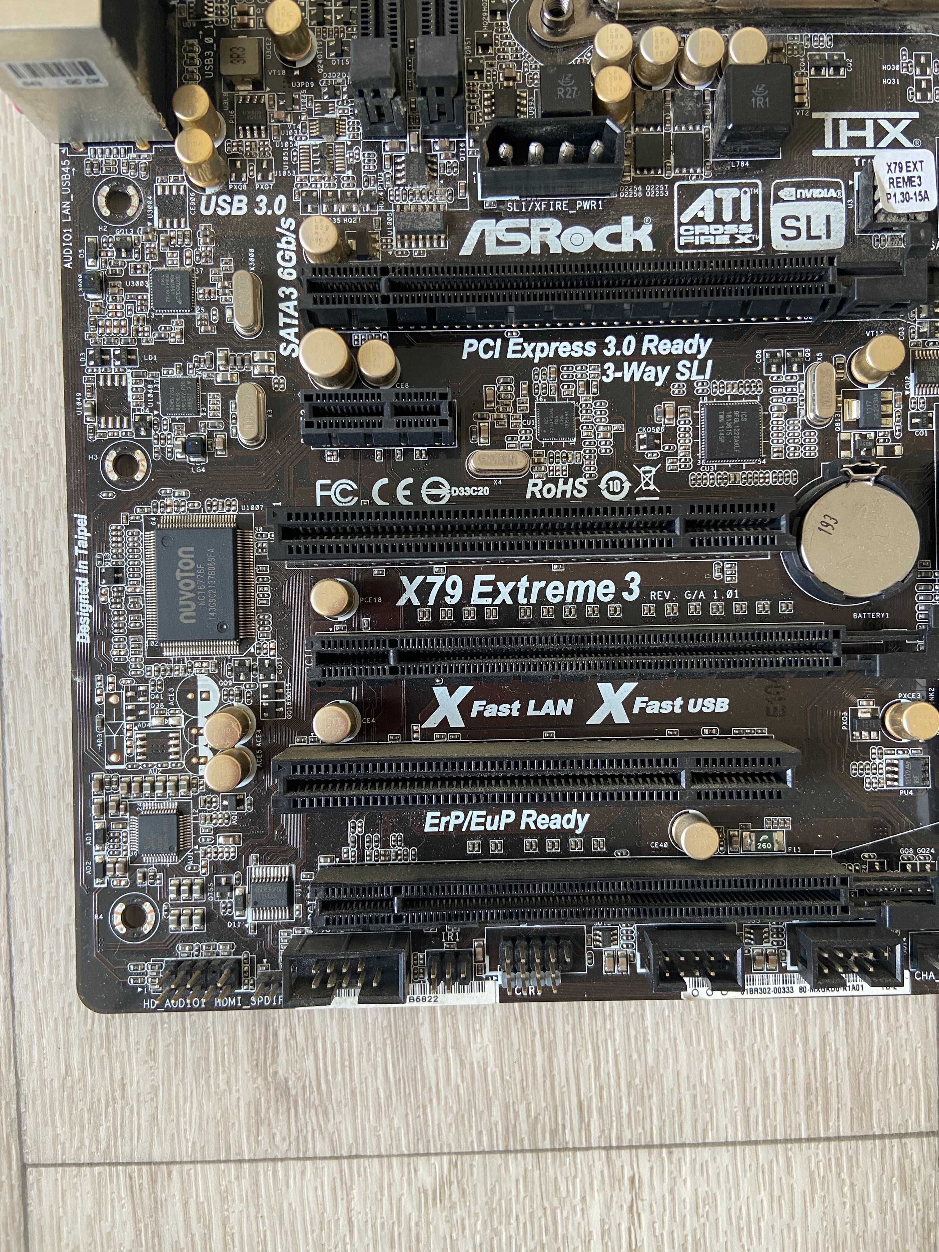 Asrock X79 s2011 материнська плата intel