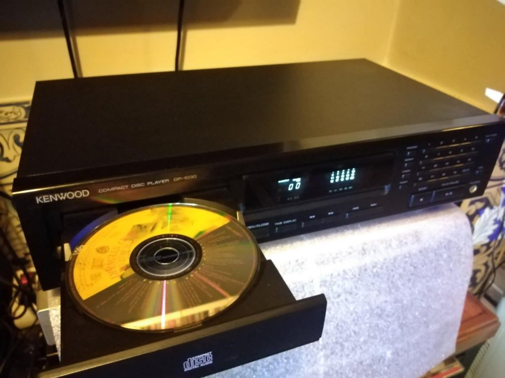 Leitor de cd's kenwood
