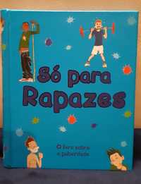 Livro juvenil "So para Rapazes"