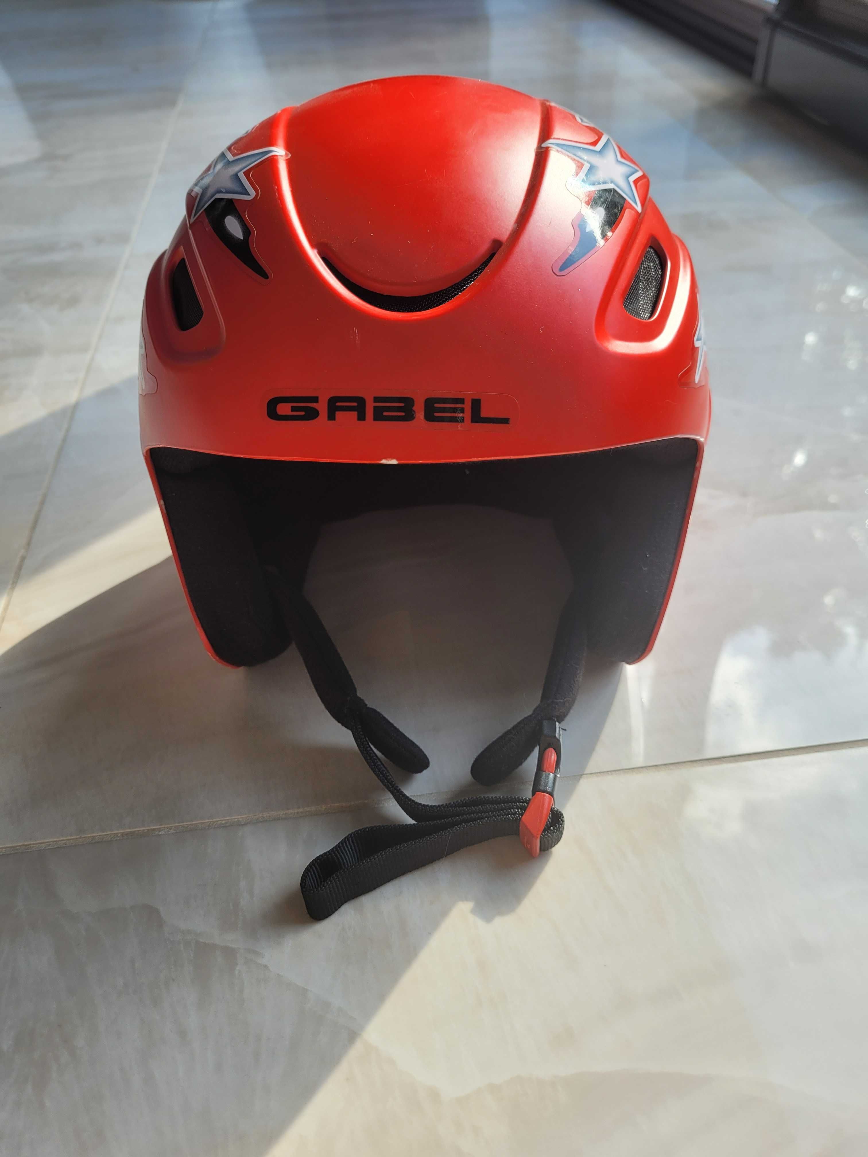 Kask narciarski GABEL, czerwony 57-58 cm