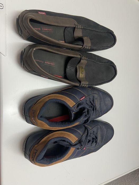 Tenis da levis e uns sapatos da levis tenis da puma