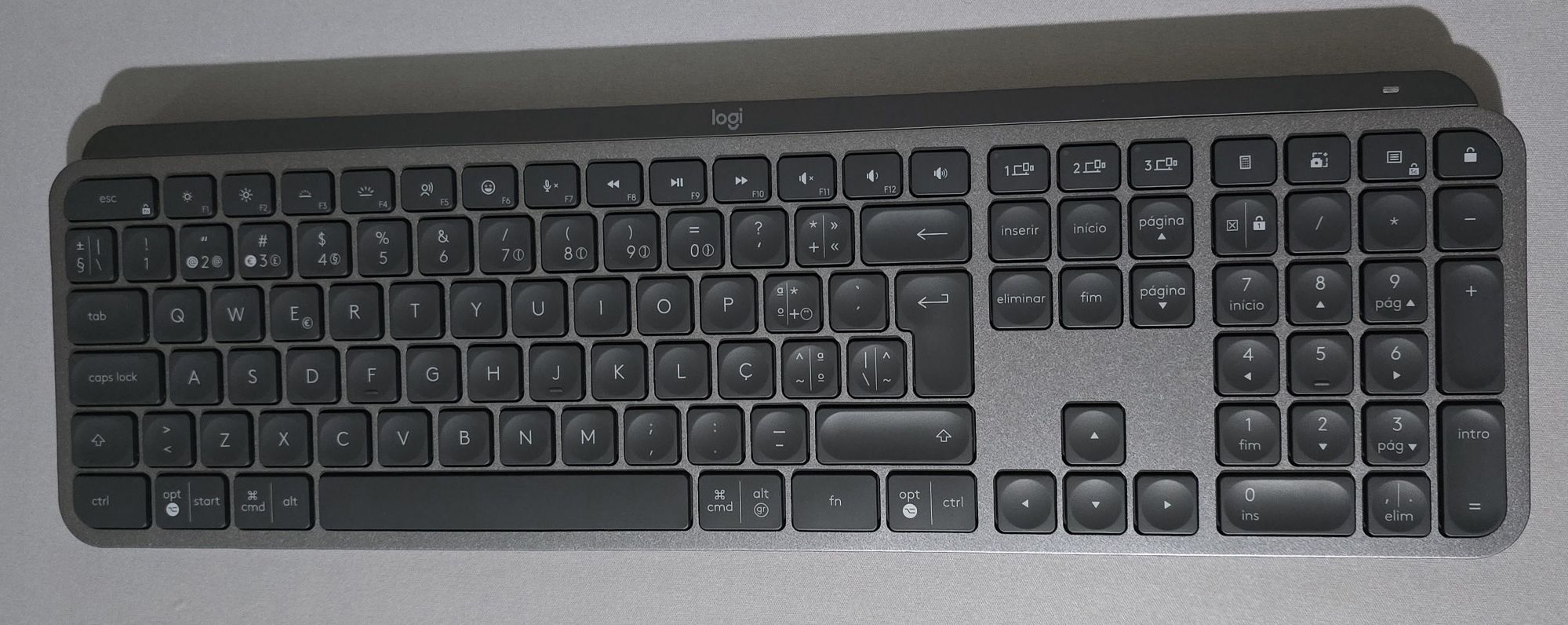 Teclado Logitech MX Keys S PT-PT NOVO