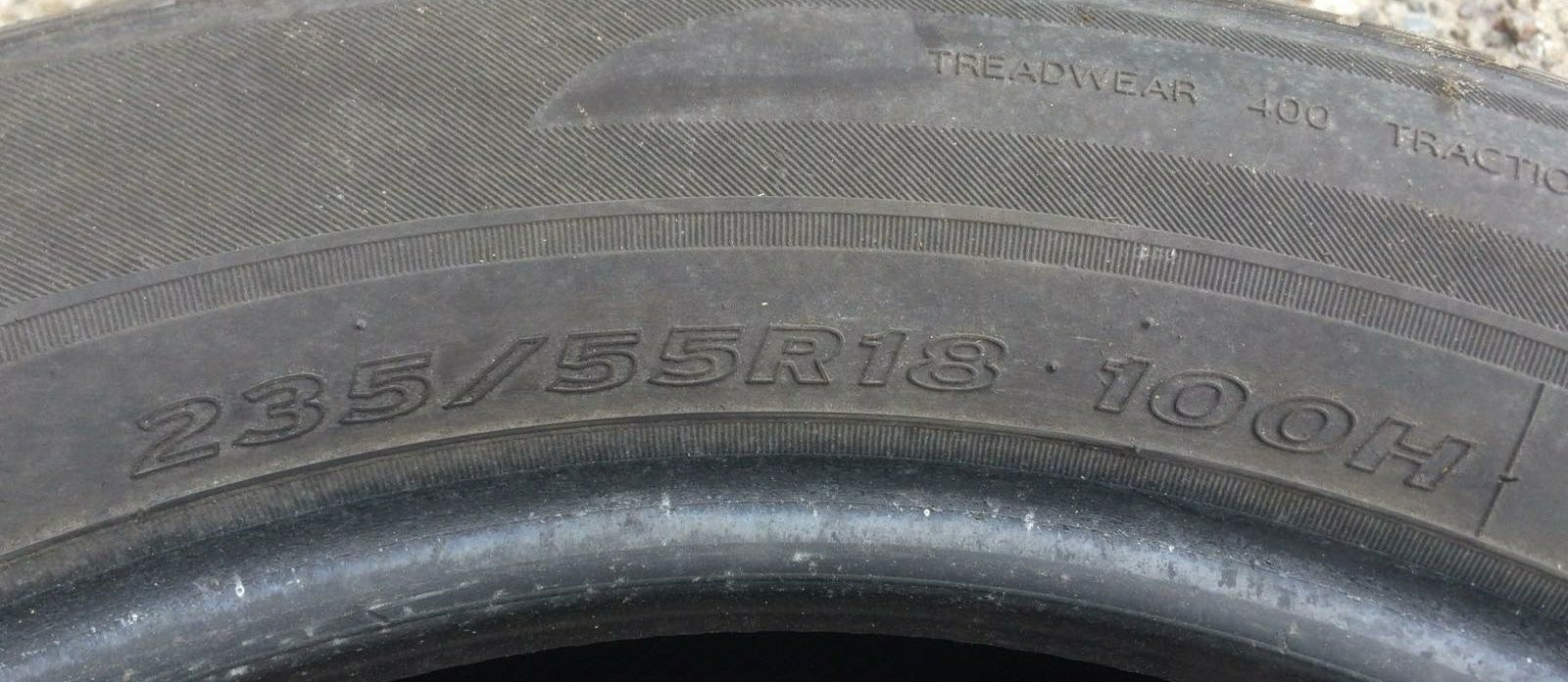 Резина шины Hankook Optimo k415 
235/55/R18 100h