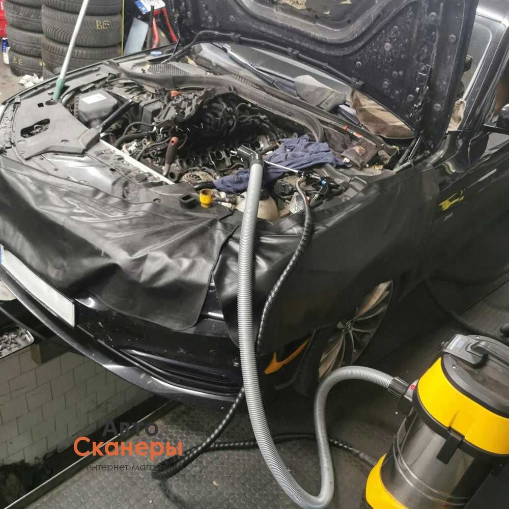 Автомобильная агрегатная чистка AUTOOL HTS518 (Ореховая чистка)