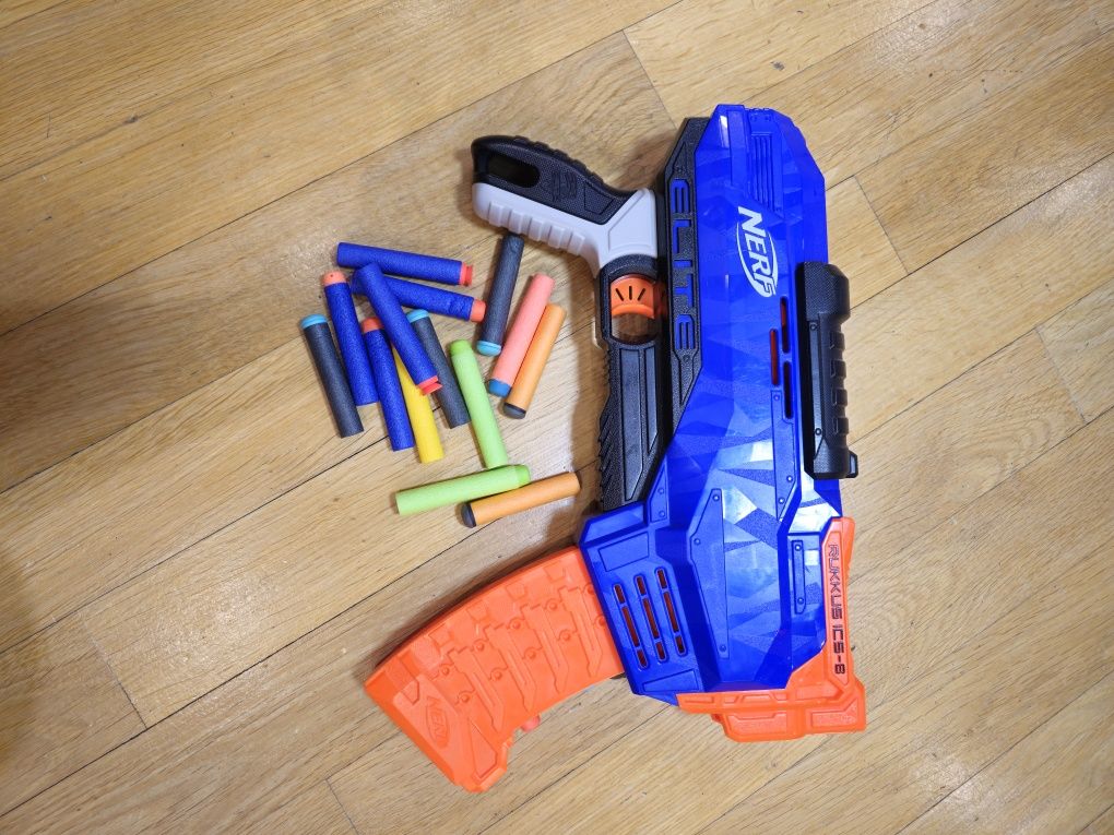 продам. Бластер NERF N-Strike Elite Rukkus ICS-8, Nerf