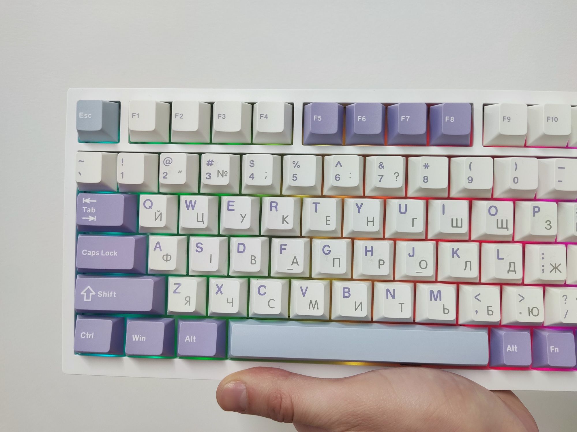 Ооригінальні  Ajazz ak820pro з українською розкладкою