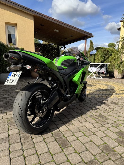 Kawasaki zx6r 2008 / akrapovic / battlax / super stan