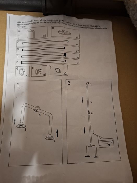 !! Stojak Wieszak Uchwyt Garderoba Na Ubrania Industrial Extra Mocna!!