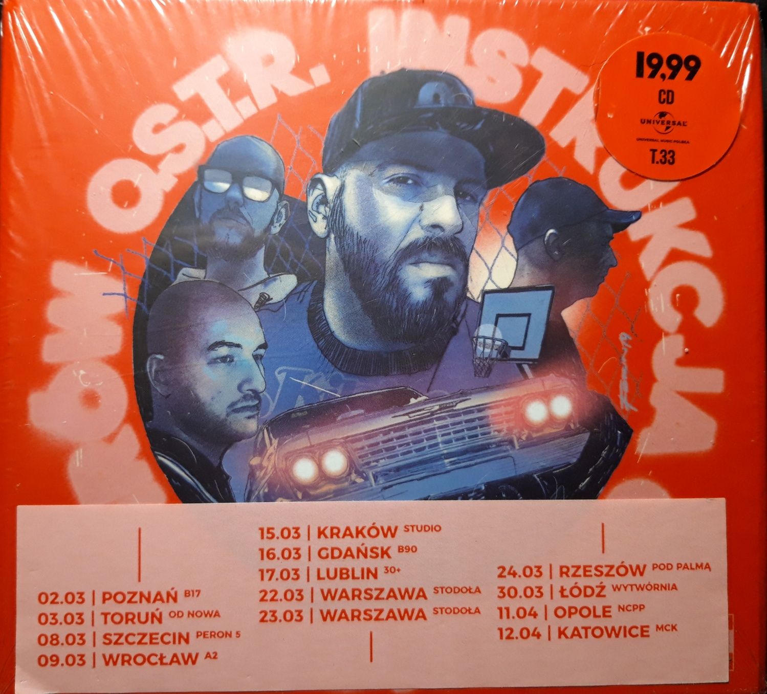 O.S.T.R. – Instrukcja Obsługi Świrów (CD, 2019, FOLIA)