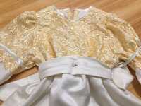 Sukienka na komunię wesele chrzciny wizytowa dla księżniczki