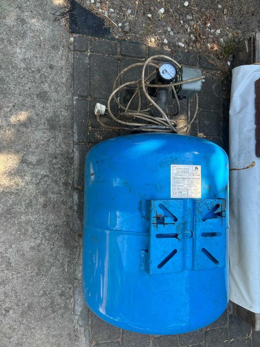 Zbiornik hydroforowy 80l presostatem stycznikiem przeponowy