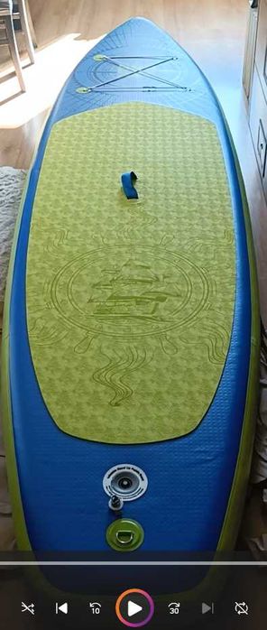 Deska SUP Extra Large 350x87x15cm - Wytrzymałość 190kg