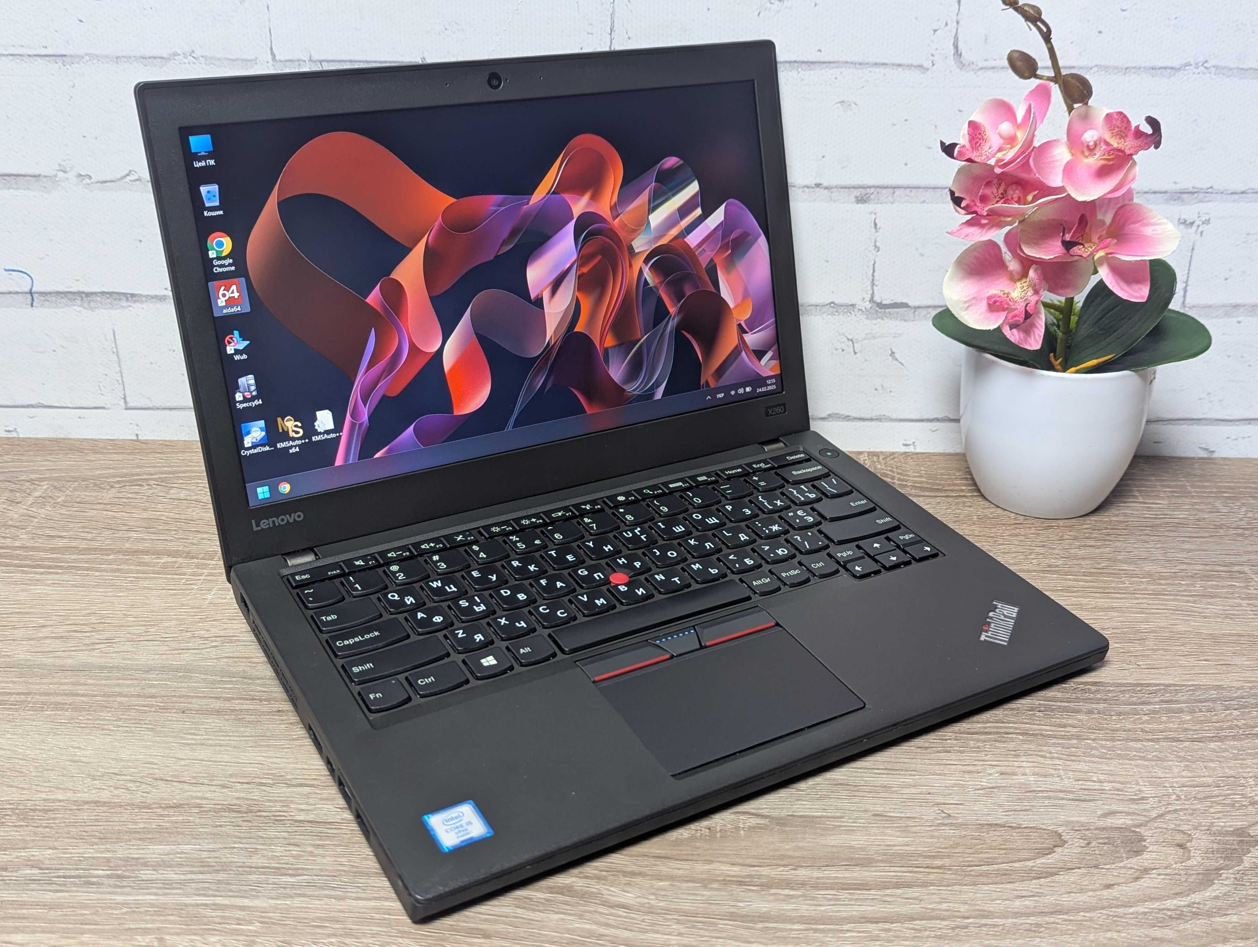 Ноутбук Б\В Lenovo ThinkPad X260/i5-6300U/8 GB DDR4/SSD 128Gb(L170)