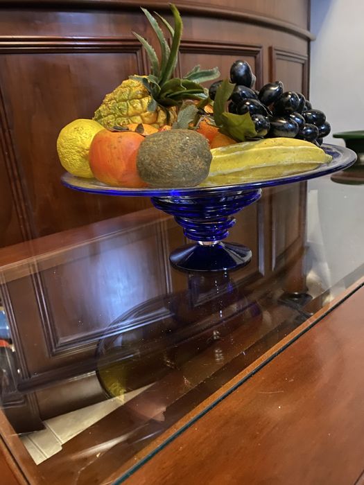Fruteira em vidro