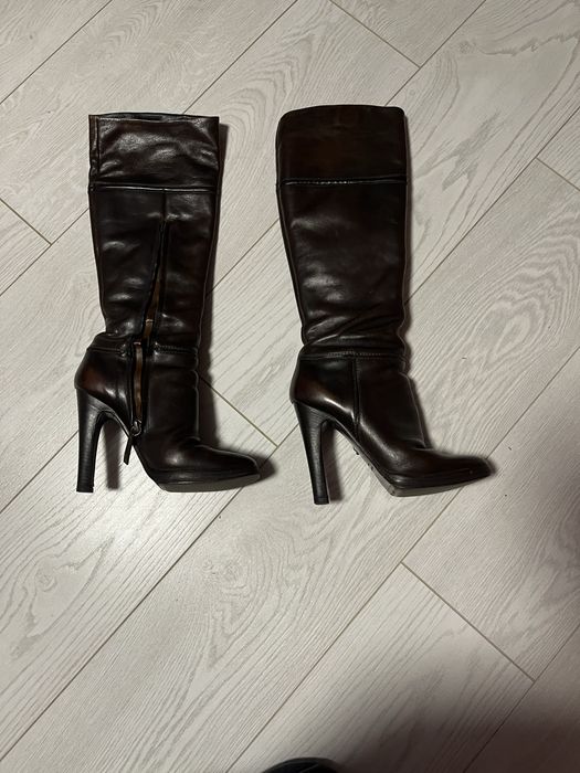 Roberto Cavalli чоботи , сапожки шкіряні