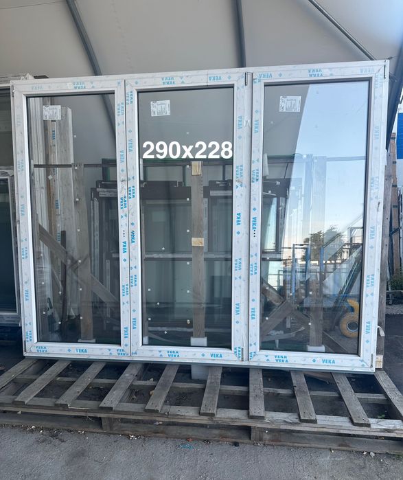 Okno tarasowe PCV 200 x 240 nowe i inne!