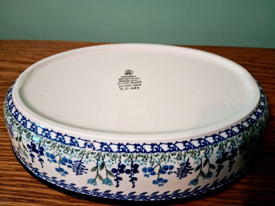 Polmisek owalny 27cm 1.3L GAT1 Ceramika Artystyczna Boleslawiec