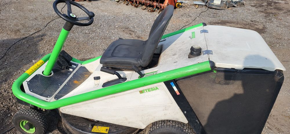 Etesia traktorek kosiarka do trawy hydro z koszem